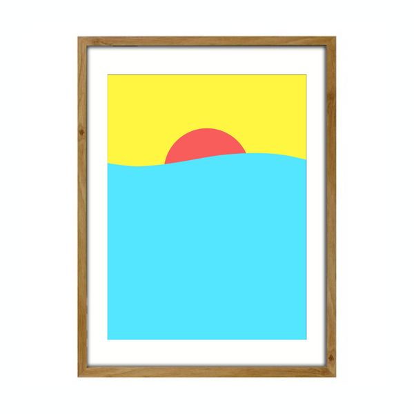 Drowning Sun 18x24 Matte Print